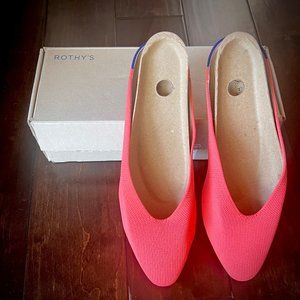 Rothy's Demi Almond Loafer Women's 9.5 in Melon